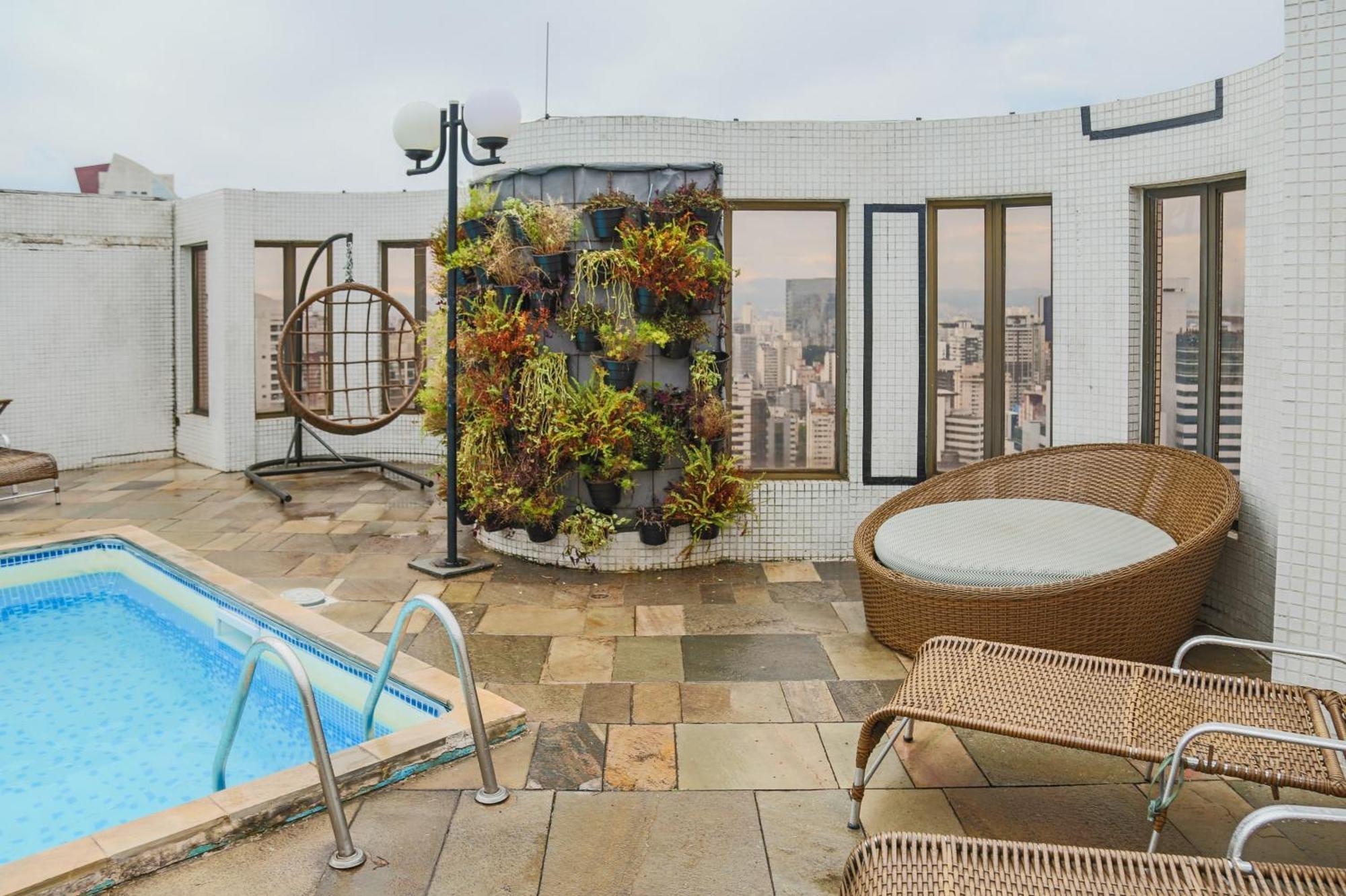 Rentaqui - Apartament Paulista Wall Street Diamond サンパウロ エクステリア 写真